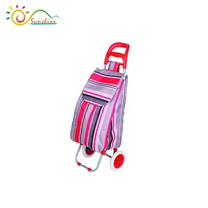 Zero gravity China made beach trolley cart grocery trolley bag pet trolley
