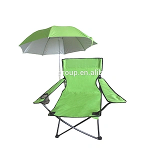 Outdoor cheap beach chairs with canopy folding chair