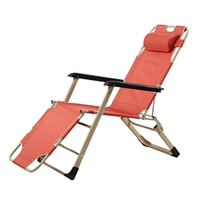 Deluxe ourdoor folding garden relaxing lounge chair