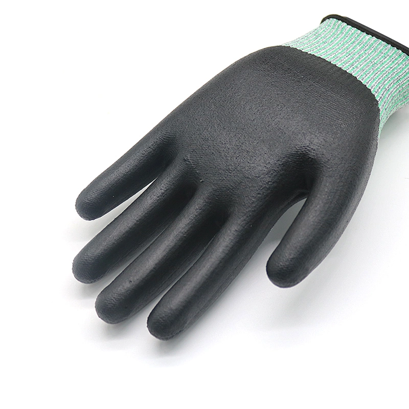 PU Work Gloves Construction Safety Gloves Work Anti Cut Gloves Level 5