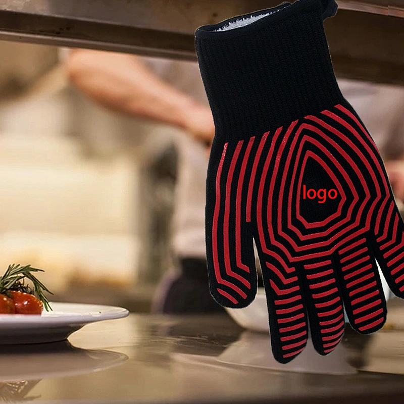 Fire Retardant 932F Professional Thermal Oven Gloves Microwave Oven Use
