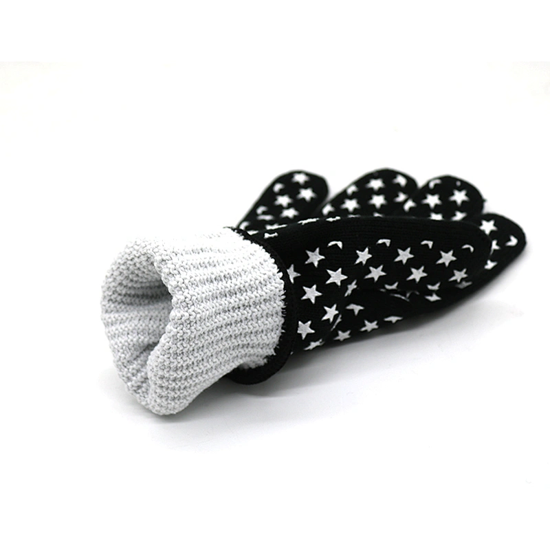 Extreme Food Safety Black Aramid Silicone Heat Resistant Welding Grill Kitchen Oven Cooking Barbecue Baking Cutting BBQ Gloves