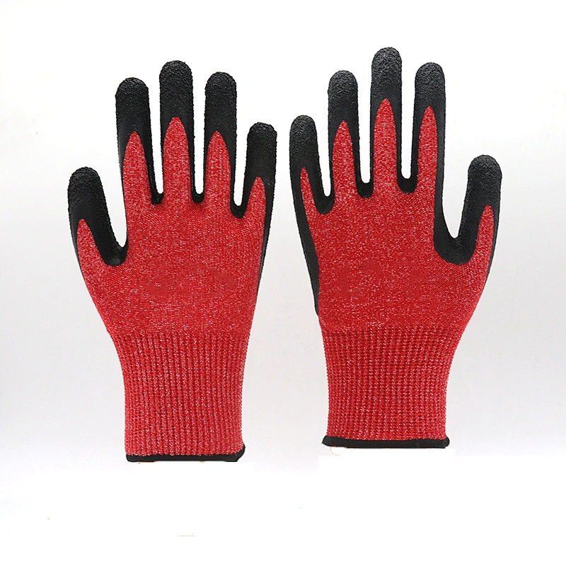 ANSI Cut Protection Level 5 Gloves Oil Block Anti-cut Safety Work Gloves Cut and Needle Resistant Gloves For Railroad Industry