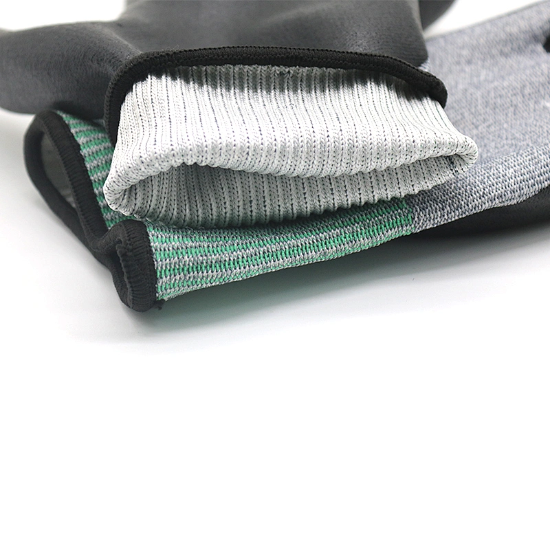 PU Work Gloves Construction Safety Gloves Work Anti Cut Gloves Level 5