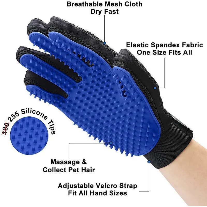 Chinese Top Quality Safety Protective Cheap Wash Cleaning Brush Gloves For Pet