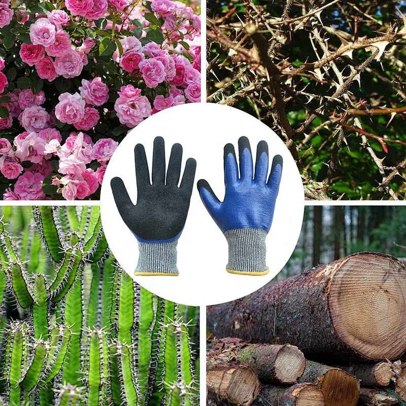 ANSI Level 5 Cut Resistant Security Gloves Nitrile Glasses Fiber Anti Cut Glove