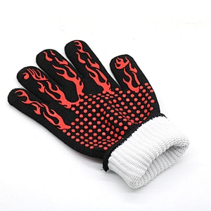 Fancy 932F Grill Heat Aid Extreme Heat Resistant BBQ Oven Gloves Premium Insulated Durable Fireproof Kitchen Mitts For Cooking