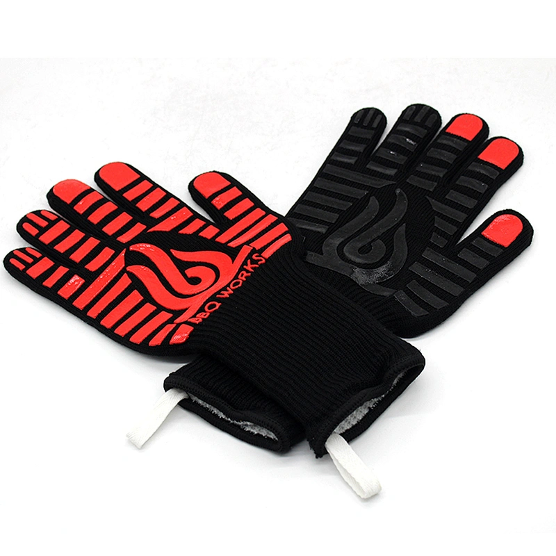 BBQ Cooking Glove 932F Extreme Heat Resistant Cooking Grilling Baking Oven Gloves