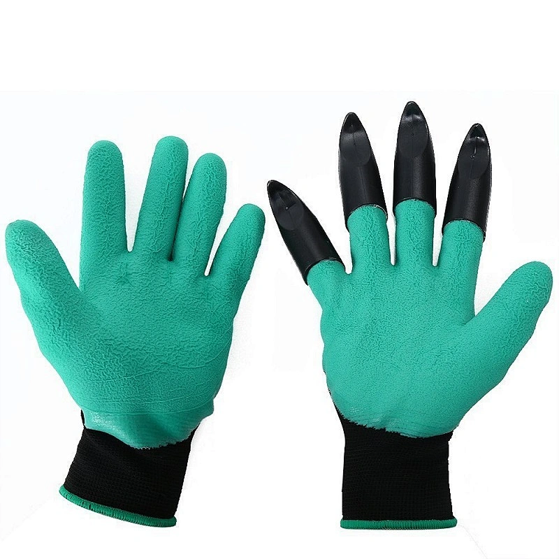 2020 Wholesale Planting Composting Comfortable Safety Work Claw Garden Gloves for Men Women