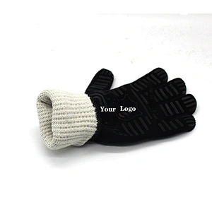 EN407 Certificate Heat Resistant Grill Oven Mitts BBQ Gloves