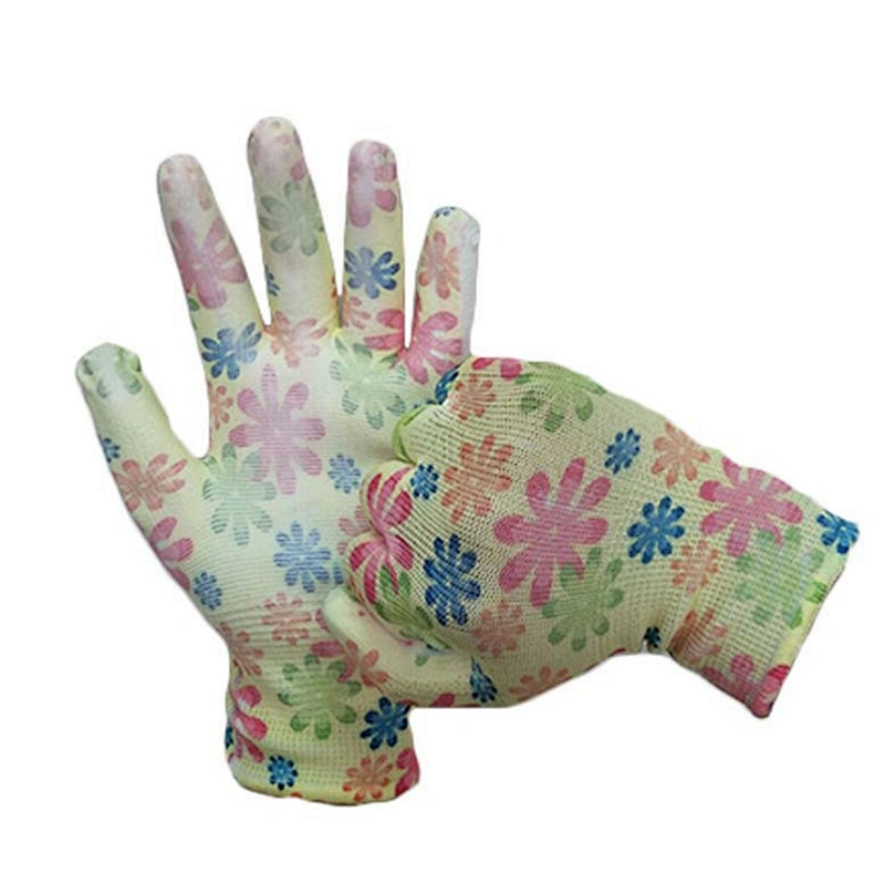 HY 13 Gauge Ultra Thin Smooth Finish Gloves Work Small Yard Garden Tools Oils And Liquids Proof For Watering Landscaping