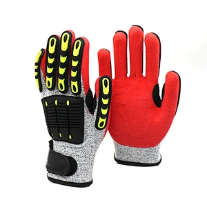 Anti-impact Gloves Cut Resistant Gloves Impact Working Gloves for Heavy Industry