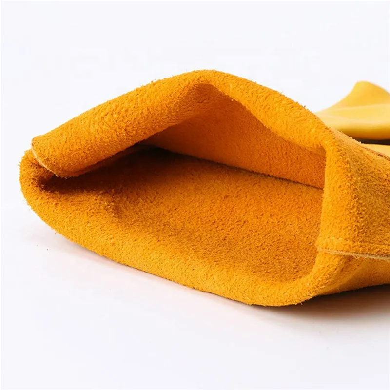 Men Women Long Forearm Gardening Gauntlet Rose Flower Pruning Protection Anti Cut Proof Hand Work Driving Leather Garden Gloves