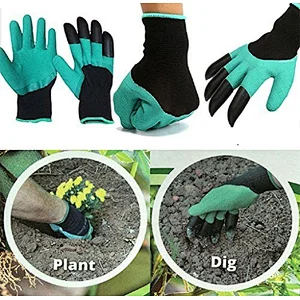 2020 Wholesale Planting Composting Comfortable Safety Work Claw Garden Gloves for Men Women