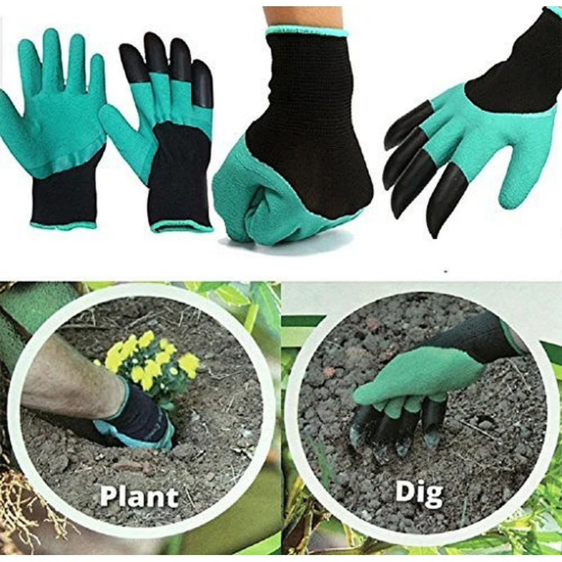 2020 Wholesale Planting Composting Comfortable Safety Work Claw Garden Gloves for Men Women