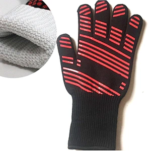 Barbecue Oven Gloves Set Heat Resistant Gloves  Kitchen Oven Gloves