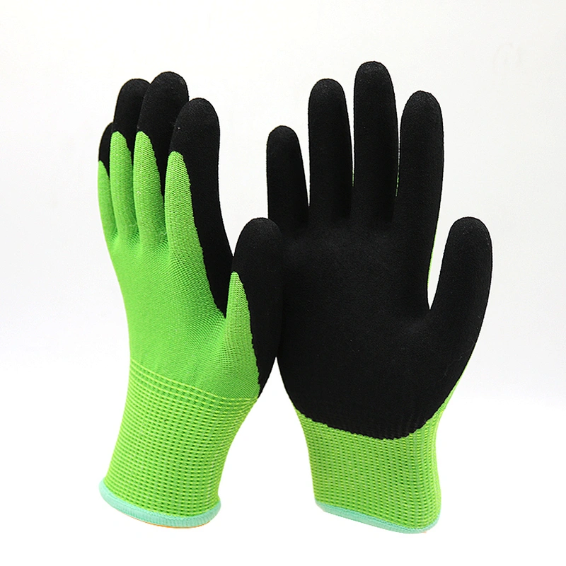 Anti-slip Art Crafting Painting Cleaning Gloves Children Work Kids Gardening Nitrile Kids Gloves Garden