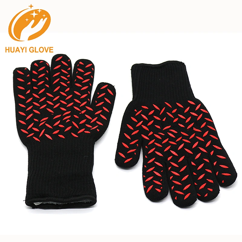 BBQ Silicone Oven Gloves Heat Resistanc Kitchen Oven Gloves Oven