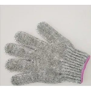 Charcoal Bamboo Shower Body Scrubber Glove Natural Fiber Carbonized Bamboo Bath Exfoliating Gloves