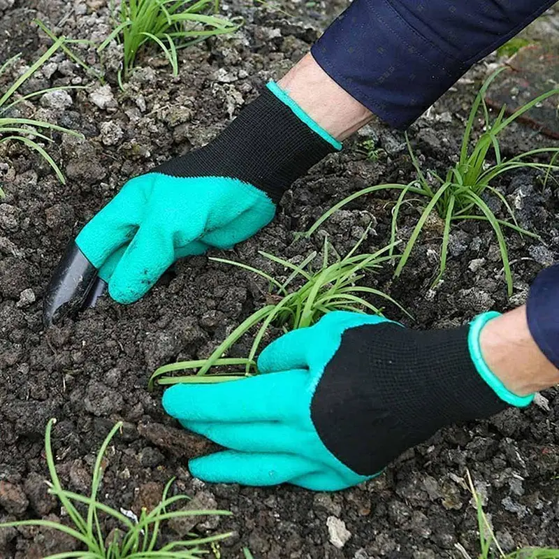 2020 Wholesale Planting Composting Comfortable Safety Work Claw Garden Gloves for Men Women