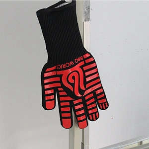 BBQ Cooking Glove 932F Extreme Heat Resistant Cooking Grilling Baking Oven Gloves