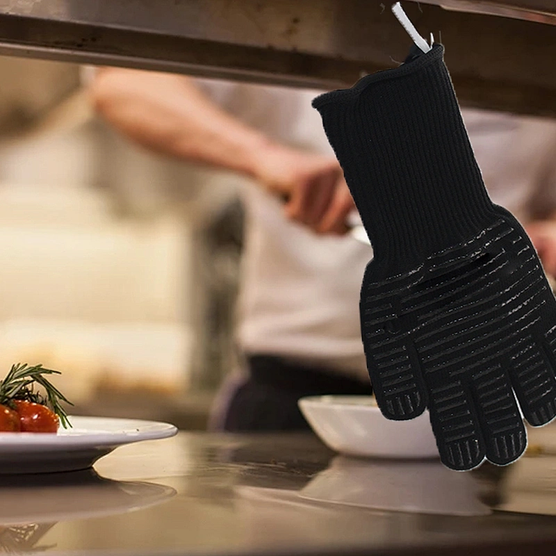 Oven Mitt Five Fingered Oven Gloves