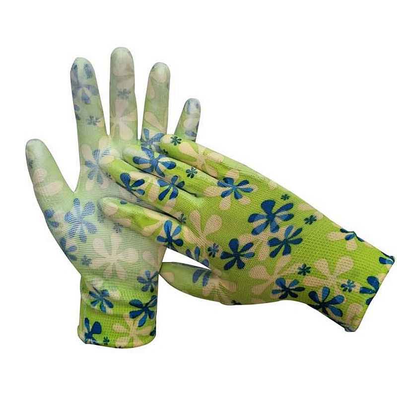 HY 13 Gauge Ultra Thin Smooth Finish Gloves Work Small Yard Garden Tools Oils And Liquids Proof For Watering Landscaping