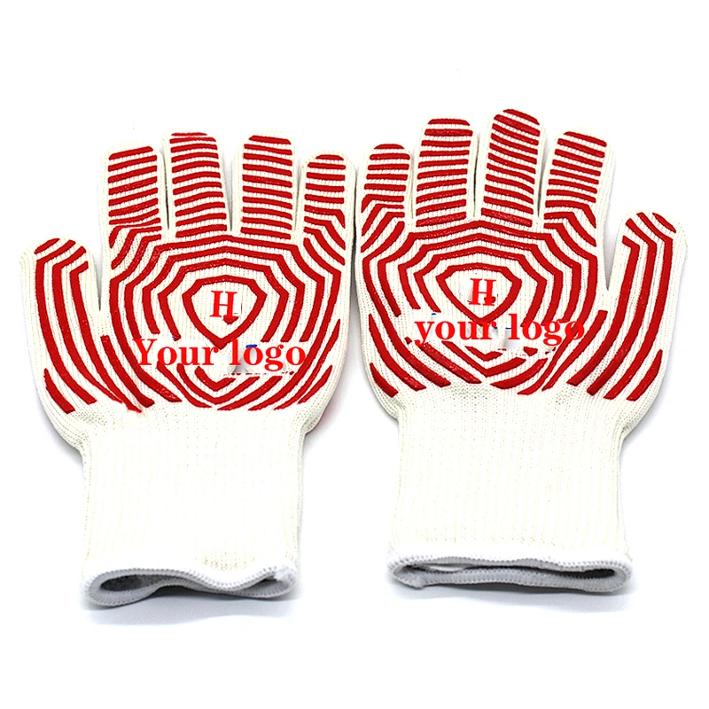 Amazon hot sale Spider web print 932f Extreme heat resistant baking oven glove