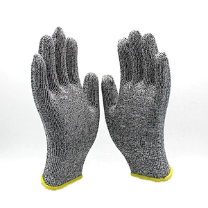 Food Grade Level 5 Cut Resistant Work Gloves Anti Cut Fish Handling Safety Guantes Anticorte For Construction Wood Carving