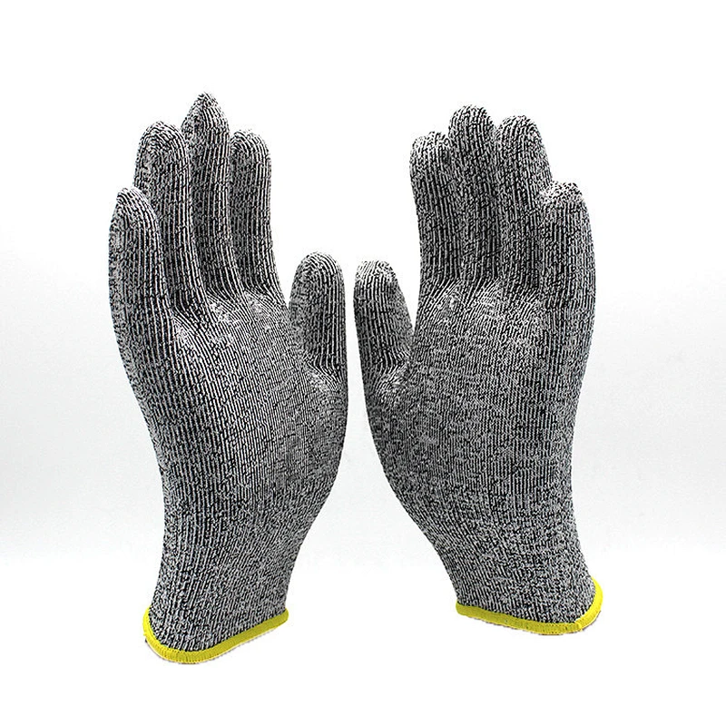 Food Grade Level 5 Cut Resistant Work Gloves Anti Cut Fish Handling Safety Guantes Anticorte For Construction Wood Carving