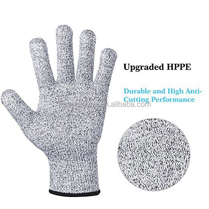 Amazon Supplier EN388 Level 5 Anti Cut Resistant Anti Cut Gloves For Women