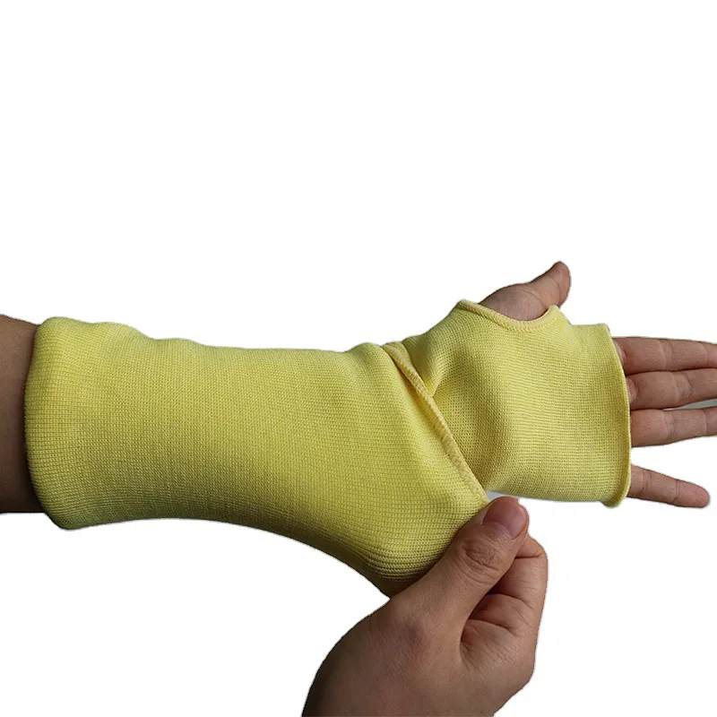 HY Safety Equipment Assembly Working Gloves Anti Cut Sleeve And Cutting Glove