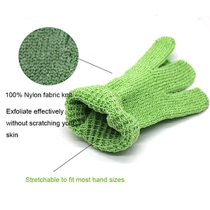 Body Scrub Nylon Bath Gloves