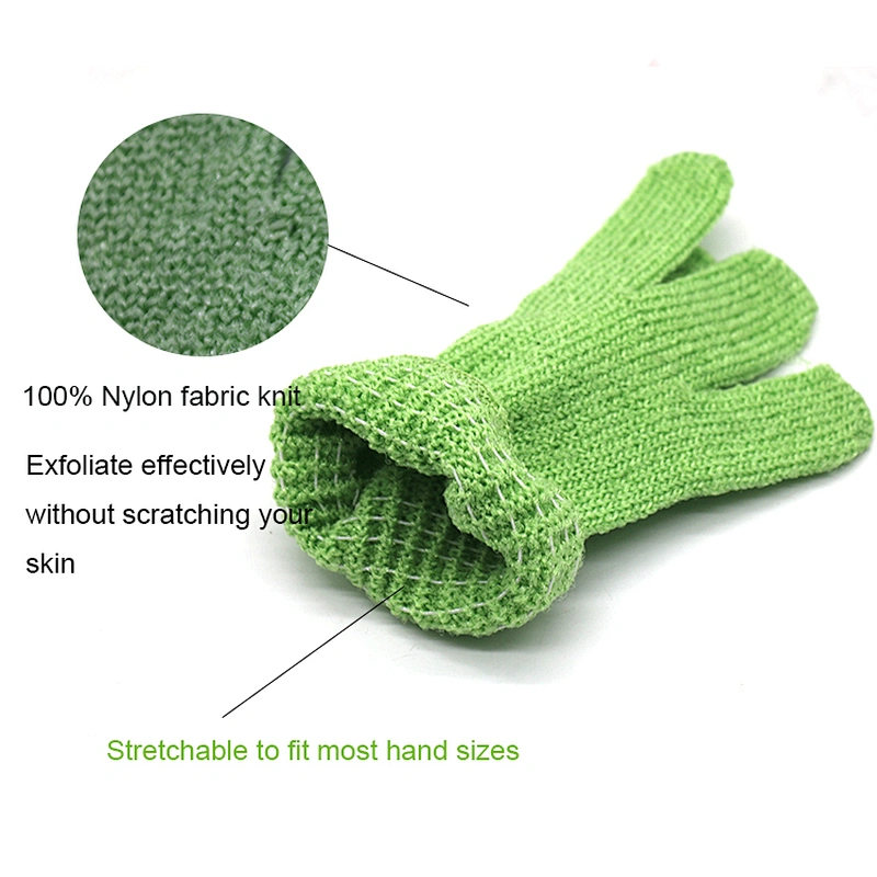 Body Scrub Nylon Bath Gloves
