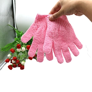 Best Price Body Scrubber Shower Bath Gloves Ladies Best Gift Cleaning Massage Mitt Skin Care Spa Exfoliator