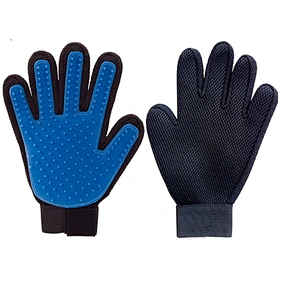 Deshedding Brush Massage Tool Horse Cat Dog Pet Grooming Glove Pet Hair Remover Glove