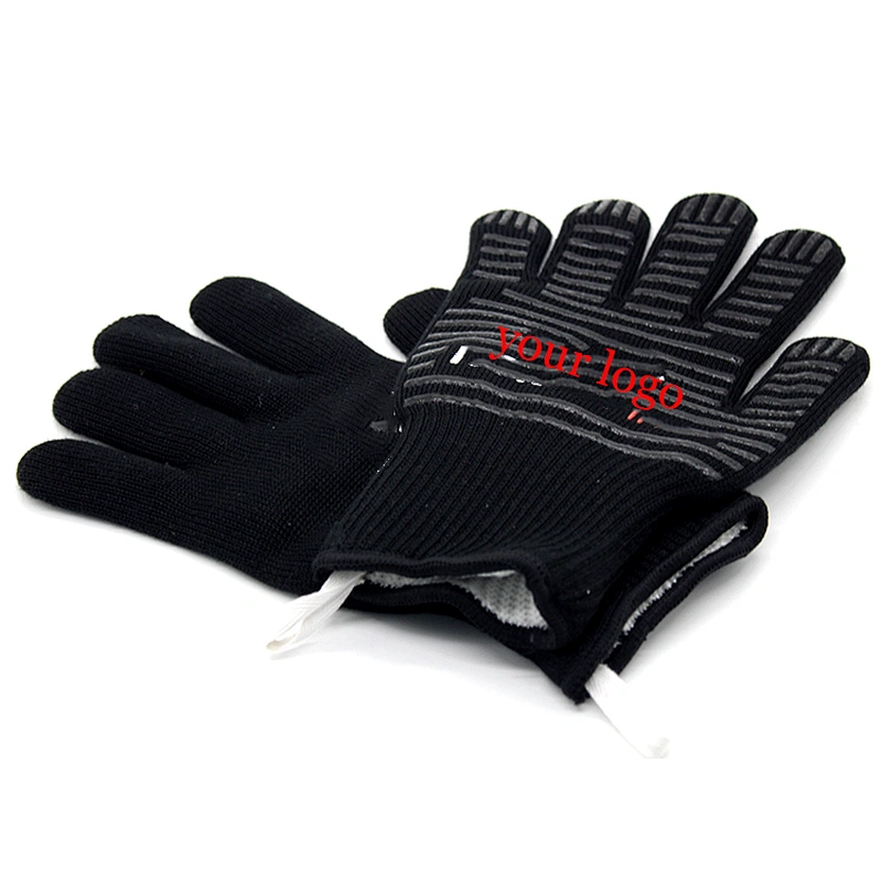BBQ Grill Gloves Elclusive Heat Resistant Oven Gloves withstand Extreme Heat