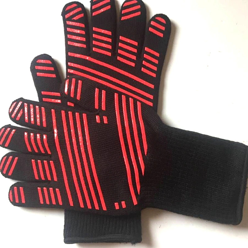 Barbecue Oven Gloves Set Heat Resistant Gloves  Kitchen Oven Gloves