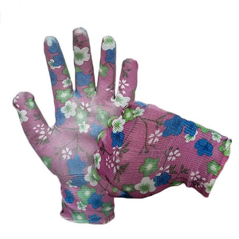 HY 13 Gauge Ultra Thin Smooth Finish Gloves Work Small Yard Garden Tools Oils And Liquids Proof For Watering Landscaping