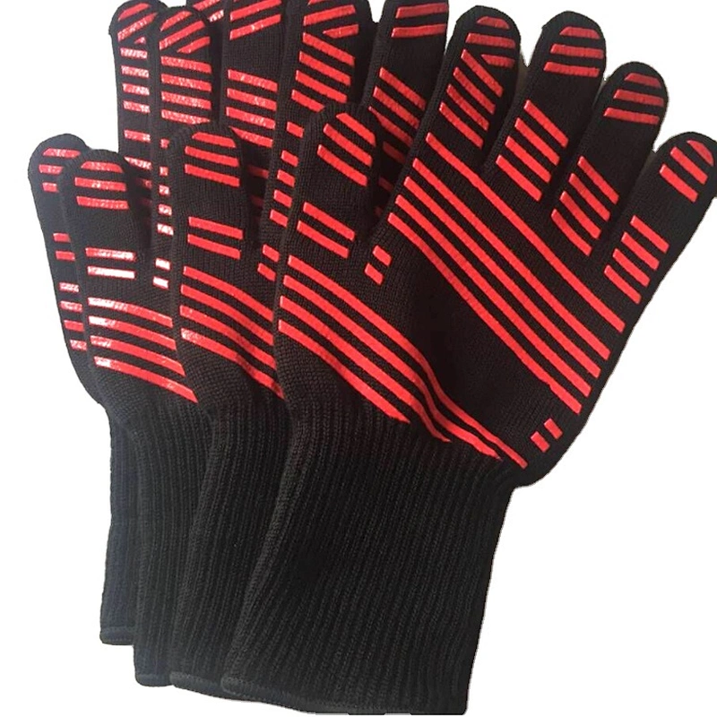 Barbecue Oven Gloves Set Heat Resistant Gloves  Kitchen Oven Gloves