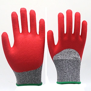 CE Anti-cut Gloves Level 5 Cut Gloves Resistant Nitrile Cut Resistant Gloves