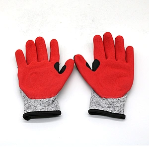 TPR Oilfield Safety Work Construction Industrial Protective Mechanical Glove Anti Cut Resistant Impact Mechanic Gloves