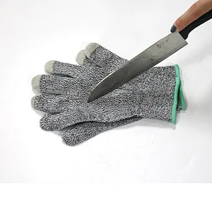 Upgrade Touch Screen Anti Cut Smart Gloves Level 5 HDPE Cut Resistant Magic Touch Gloves Gardening Work Safety Gloves