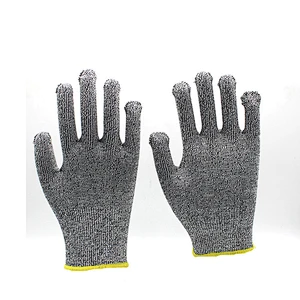 Food Grade Level 5 Cut Resistant Work Gloves Anti Cut Fish Handling Safety Guantes Anticorte For Construction Wood Carving