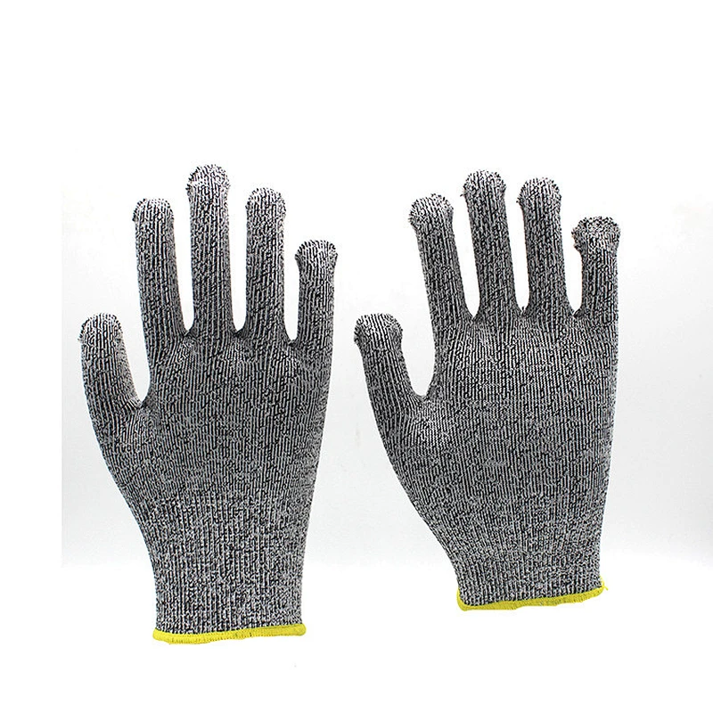 Food Grade Level 5 Cut Resistant Work Gloves Anti Cut Fish Handling Safety Guantes Anticorte For Construction Wood Carving