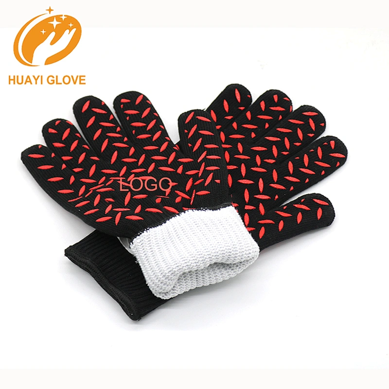 BBQ Silicone Oven Gloves Heat Resistanc Kitchen Oven Gloves Oven