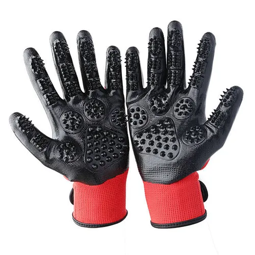 Hot Selling New Design Eco-Friendly Pet Dog Hair Remover Grooming Glove