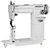 single needle post bed machine