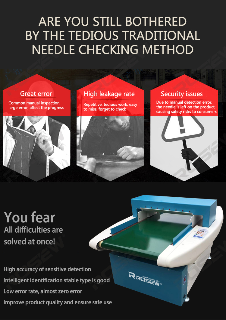 High quality ROSEW GC-688S1 Automatic Needle Detector single detector