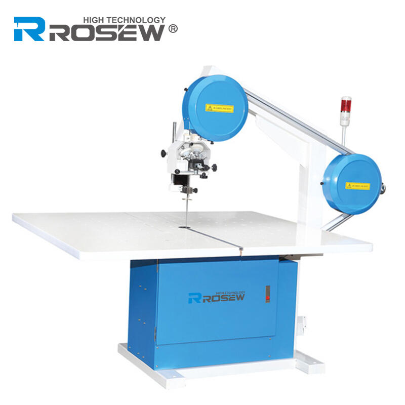 ROSEW BK-700 Speed controlled air floating band knife cutting machine